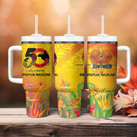 Papua New Guinea Unity in Diversity Tumbler With Handle 50th Indipendens Papua Niugini