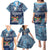 Personalised Fiji 54th Anniversary Family Matching Puletasi and Hawaiian Shirt Siga Ni Bula Galala Marautaki O Viti