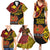 Personalised Papua New Guinea 49th Anniversary Family Matching Summer Maxi Dress and Hawaiian Shirt Hapi De bilong Indipendens Papua Niugini