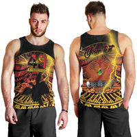 Personalised Papua New Guinea 49th Anniversary Men Tank Top Bird of Paradise Unity In Diversity