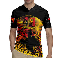 Personalised Papua New Guinea 49th Anniversary Rugby Jersey Bird of Paradise Unity In Diversity