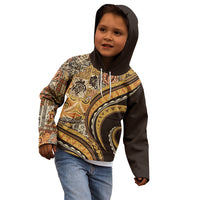 Hawaiian Hibiscus Tribal Vintage Motif Kid Hoodie Ver 4