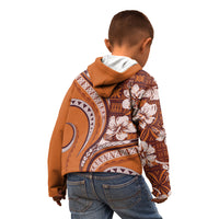 Hawaiian Hibiscus Tribal Vintage Motif Kid Hoodie Ver 5