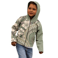 Hawaiian Hibiscus Tribal Vintage Motif Kid Hoodie Ver 6