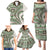 Hawaiian Hibiscus Tribal Vintage Motif Family Matching Puletasi and Hawaiian Shirt Ver 7
