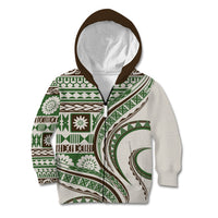 Hawaiian Hibiscus Tribal Vintage Motif Kid Hoodie Ver 7