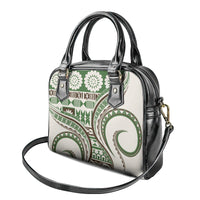 Hawaiian Hibiscus Tribal Vintage Motif Shoulder Handbag Ver 7