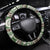 Hawaiian Hibiscus Tribal Vintage Motif Steering Wheel Cover Ver 7