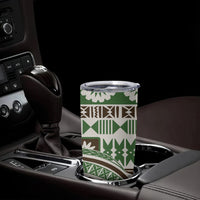 Hawaiian Hibiscus Tribal Vintage Motif Tumbler Cup Ver 7