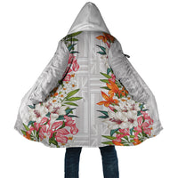Hawaii Tropical Twist Lei Cloak Hawaiian Flag Motif