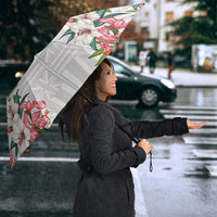 Hawaii Tropical Twist Lei Umbrella Hawaiian Flag Motif