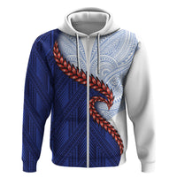 Ula Fala Red Samoa Chief Hoodie Samoan Art Black Tribal