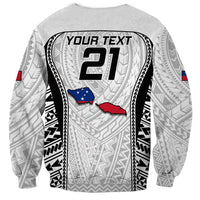 Custom Samoa Rugby Sweatshirt Go Champions World Cup 2023 Polynesian Unique LT9 - Polynesian Pride