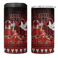 Custom Tonga 676 Haʻamonga ʻa Maui 4 in 1 Can Cooler Tumbler Tongan Sipi Tau Unique Dance
