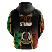 Vanuatu 46th Year Anniversary Hoodie Tamtam Slit Drums Long God Yumi Stanap LT9 - Polynesian Pride