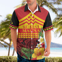 Hawaii Ku Kia'i Mauna Personalized Hawaiian Shirt Hibiscus Kakau Pattern LT9 - Polynesian Pride