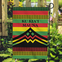 Hawaii Ku Kia'i Mauna Garden Flag Hawaiian Kanaka Maoli Motif