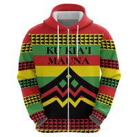 Hawaii Ku Kia'i Mauna Personalized Hoodie Hawaiian Kanaka Maoli Motif