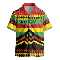 Hawaii Ku Kia'i Mauna Personalized Kid Hawaiian Shirt Hawaiian Kanaka Maoli Motif LT9 - Polynesian Pride