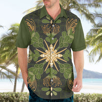 Hawaii Ohia Lehua Squares Hawaiian Shirt Hawaiian Quilt Inspired Floral Pattern
