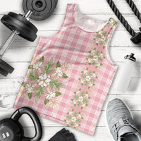 Akala Hamele Hawai'i Palaka Squares Maile Leaf Men Tank Top Flowers Hawaiian Quilt Patterns
