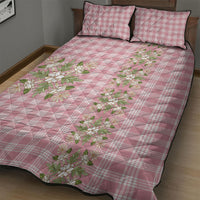 Akala Hamele Hawai'i Palaka Squares Maile Leaf Quilt Bed Set Flowers Hawaiian Quilt Patterns