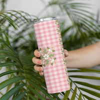 Akala Hamele Hawai'i Palaka Squares Maile Leaf Skinny Tumbler Flowers Hawaiian Quilt Patterns