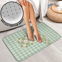Liko Kukui Hawai'i Palaka Squares Maile Leaf Bathroom Set Flowers Hawaiian Quilt Patterns