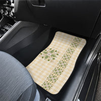 Melemele Ahiahia Hawai'i Palaka Squares Maile Leaf Car Mats Flowers Hawaiian Quilt Patterns