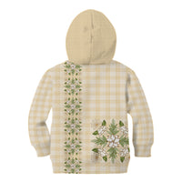 Melemele Ahiahia Hawai'i Palaka Squares Maile Leaf Kid Hoodie Flowers Hawaiian Quilt Patterns