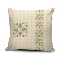 Melemele Ahiahia Hawai'i Palaka Squares Maile Leaf Pillow Cover Flowers Hawaiian Quilt Patterns
