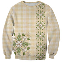 Melemele Ahiahia Hawai'i Palaka Squares Maile Leaf Sweatshirt Flowers Hawaiian Quilt Patterns