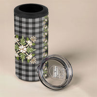 Pauli Hawai'i Palaka Squares Maile Leaf 4 in 1 Can Cooler Tumbler Flowers Hawaiian Quilt Patterns