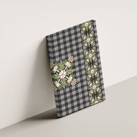 Pauli Hawai'i Palaka Squares Maile Leaf Canvas Wall Art Flowers Hawaiian Quilt Patterns