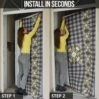 Pauli Hawai'i Palaka Squares Maile Leaf Door Cover Flowers Hawaiian Quilt Patterns