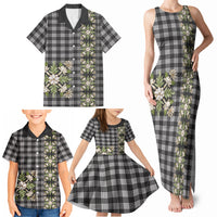 Pauli Hawai'i Palaka Squares Maile Leaf Family Matching Tank Maxi Dress and Hawaiian Shirt Flowers Hawaiian Quilt Patterns