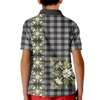 Pauli Hawai'i Palaka Squares Maile Leaf Kid Polo Shirt Flowers Hawaiian Quilt Patterns