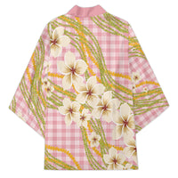 Akala Hamele Palaka Plumeria Kimono Puakenikeni and Maile Lei