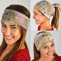 Akala Hamele Palaka Plumeria Neck Gaiter Puakenikeni and Maile Lei