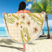 Melemele Ahiahia Hawai'i Palaka Plumeria Beach Blanket Puakenikeni and Maile Lei