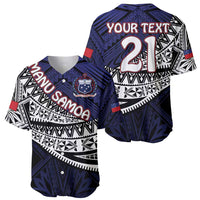 Custom Samoa Rugby Pacific Baseball Jersey Samoan Warrior Tribal Pattern LT9 - Polynesian Pride