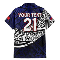 Custom Samoa Rugby Pacific Family Matching Mermaid Dress and Hawaiian Shirt Samoan Warrior Tribal Pattern LT9 - Polynesian Pride