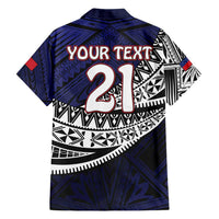 Custom Samoa Rugby Pacific Family Matching Off Shoulder Maxi Dress and Hawaiian Shirt Samoan Warrior Tribal Pattern LT9 - Polynesian Pride
