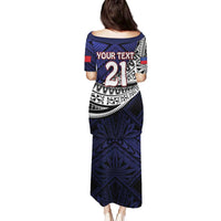 Custom Samoa Rugby Pacific Family Matching Puletasi and Hawaiian Shirt Samoan Warrior Tribal Pattern LT9 - Polynesian Pride