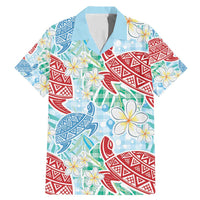 Palaka with Honu and Plumeria Family Matching Mermaid Dress and Hawaiian Shirt Hawaiian Heritage Spirit - Polynesian Pride