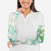 Personalized Japanese Kawaii Sushi Arm Sleeves Green Wagara Palaka This Is How I Roll