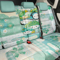 Japanese Kawaii Sushi Back Car Seat Cover Green Wagara Palaka This Is How I Roll