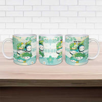 Personalized Japanese Kawaii Sushi Ceramic Mug Green Wagara Palaka This Is How I Roll
