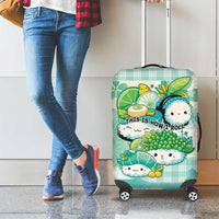 Japanese Kawaii Sushi Luggage Cover Green Wagara Palaka This Is How I Roll