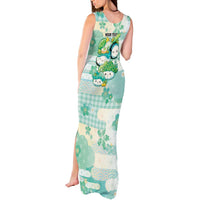 Personalized Japanese Kawaii Sushi Tank Maxi Dress Green Wagara Palaka This Is How I Roll